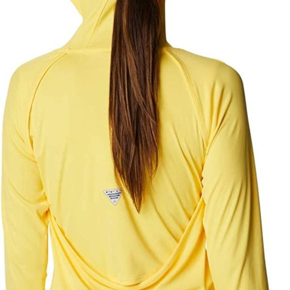 🆕Columbia Women's W PFG Respool Hoodie, Sun Glow, SM and XL, Brand NEW, NWT - Picture 3 of 7